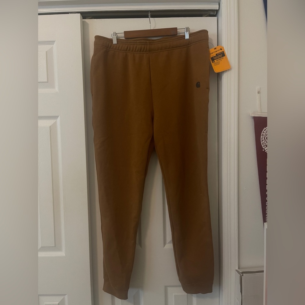 CARHARTT brown sweatpants NWT